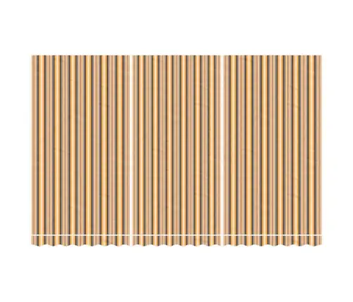 Nojumes Maiņas Jumts, Daudzkrāsainas Svītras, 5X3 M Vidaxl