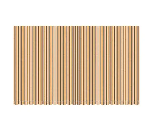 Varikatuse Asenduskangas, Mitmevärviline, Triibuline, 6X3,5 M