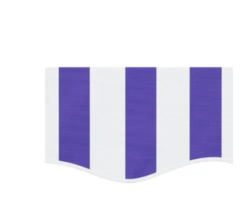 Nojumes Jumta Maliņa, Zilas Un Baltas Svītras, 4 M Vidaxl