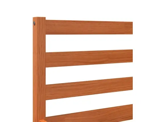 Voodiraam Ilma Madratsita, Vahapruun, 200 X 200 cm Männipuit