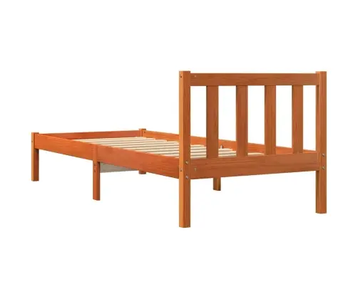 Lovos Rėmas Be Čiužinio, Vaško Ruda, 100X200cm Pušis