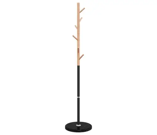 Paltų Kabykla, Juoda, 172cm Milteliniu Būdu Dengta Geležis