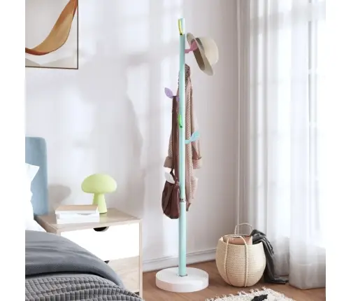 Mēteļu Pakaramais, Zils, 172 Cm, Pulverkrāsota Dzelzs Vidaxl