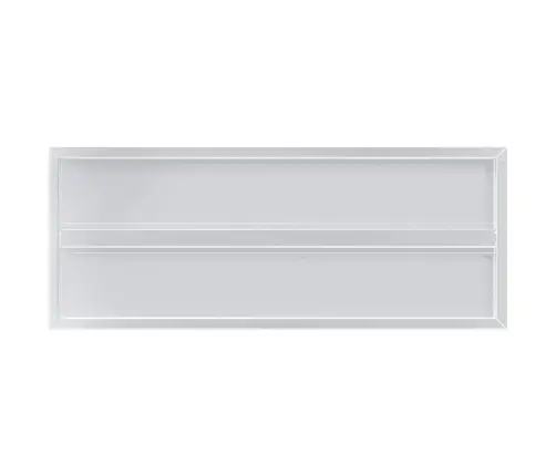 Sienas Plaukti, 2 Gab., 100X40X3 Cm, Sudraba Krāsā, Tērauds Vidaxl