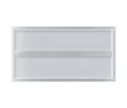 Sieninės Lentynos, 2Vnt., Sidabrinės, 75X40X3cm Plienas