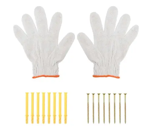 Riiuliklambrid 4 Tk 23,5X2,5X15,5 Cm Hõbedane Roostevaba Teras