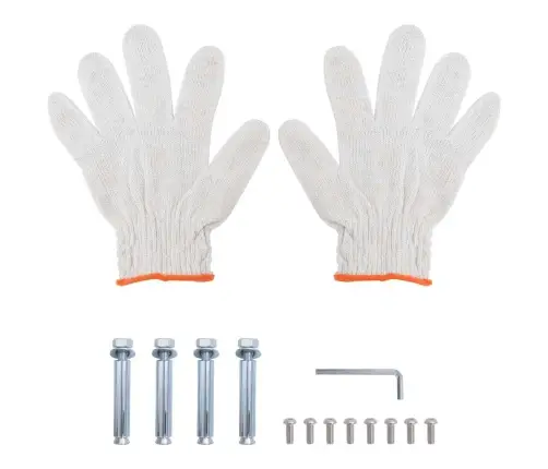 2 Pakopų Sieninė Lentyna, Sidabrinė, 75X23,5X60cm Plienas