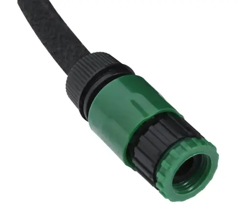 Dārza Pilienu Laistīšanas Šļūtene, Melna, 0,6