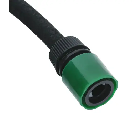 Dārza Pilienu Laistīšanas Šļūtene, Melna, 0,6