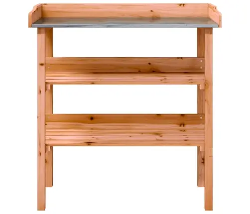 Stādīšanas Galds Ar Plauktiem, Brūna, 78X38X82,5 Cm Vidaxl