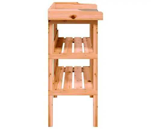 Stādīšanas Galds Ar Plauktiem, Brūna, 78X38X82,5 Cm Vidaxl