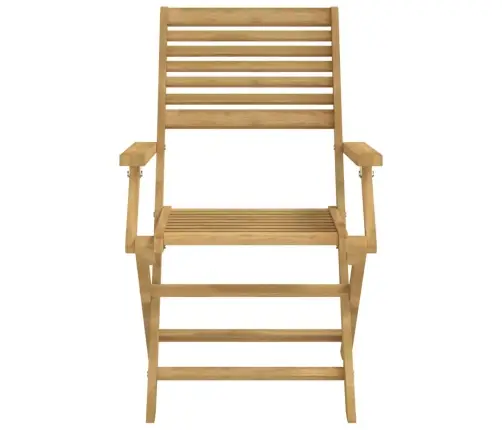 Kokkupandavad Aiatoolid 6 Tk, 54,5X61,5X86,5 cm Akaatsiapuit