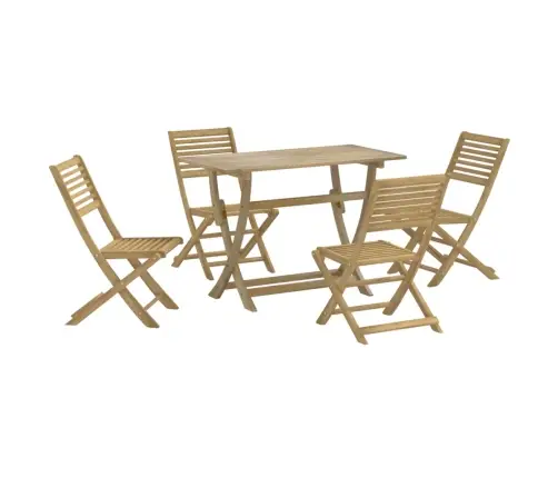 5-Osaline Aiamööbli Komplekt, Akaatsiapuit