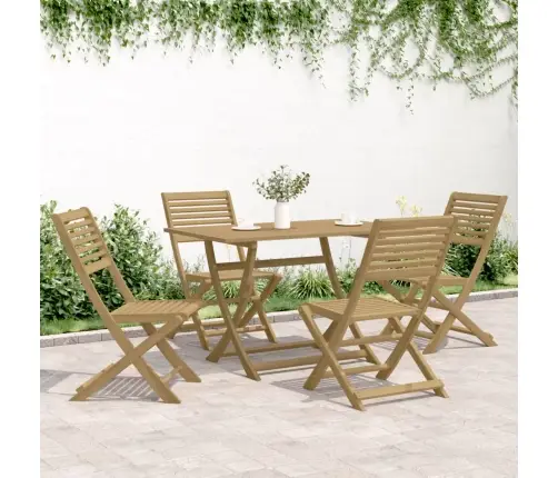 5-Osaline Aiamööbli Komplekt, Akaatsiapuit