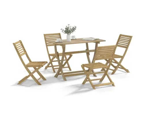 5-Osaline Aiamööbli Komplekt, Akaatsiapuit