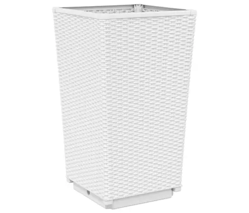 Aia Taimekastid 2 Tk, Valge, 32,5 X 32,5 X 57 cm Pp