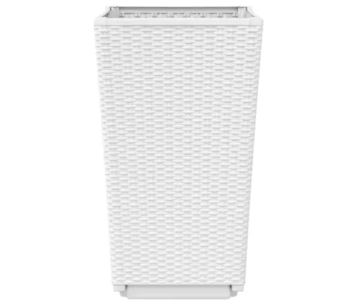 Aia Taimekastid 2 Tk, Valge, 32,5 X 32,5 X 57 cm Pp