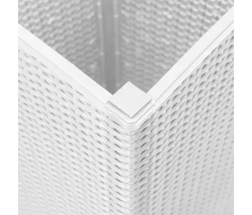 Aia Taimekastid 2 Tk, Valge, 32,5 X 32,5 X 57 cm Pp