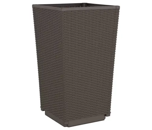 Aia Taimekastid 4 Tk, Pruun, 32,5 X 32,5 X 57 cm Pp