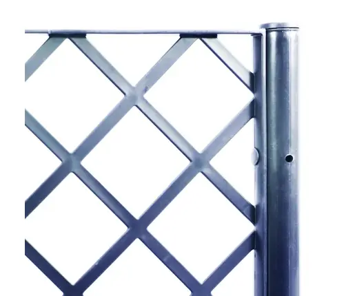 Dārza Puķu Kaste Ar Špaleru, Zili Pelēka, 160X120X140 Cm, Pp Vidaxl