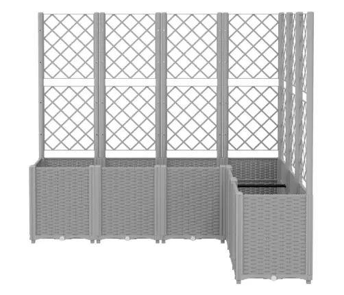 Võrega Taimekast, Helehall, 160X120X140 cm Pp