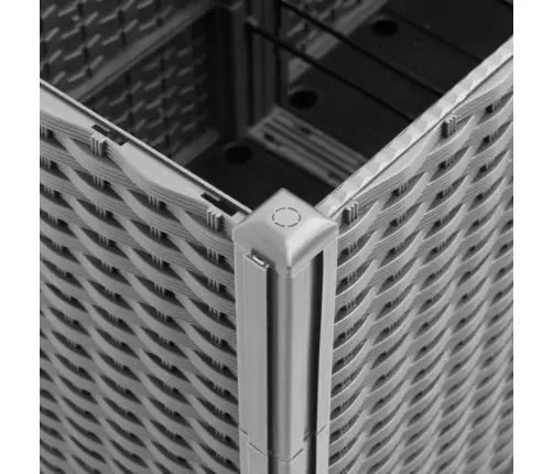 Võrega Taimekast, Helehall, 160X120X140 cm Pp