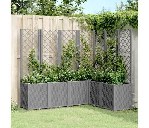 Võrega Taimekast, Helehall, 160X120X140 cm Pp