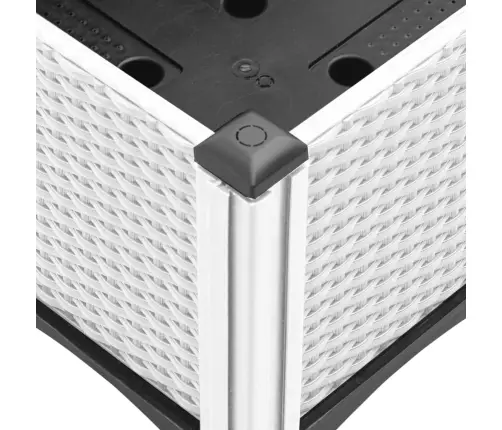 Jalgadega Taimekast, Valge, 40 X 40 X 42 cm Pp