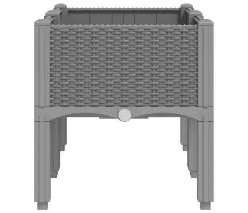 Jalgadega Taimekast, Helehall, 80 X 40 X 42 cm Pp