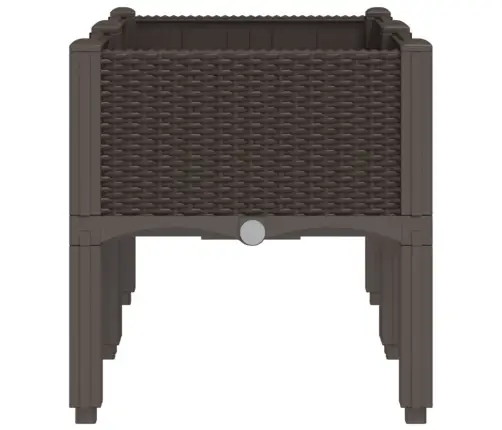 Jalgadega Taimekast, Pruun, 80 X 40 X 42 cm Pp