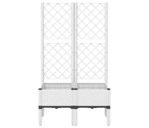 Võrega Taimekast, Valge, 80 X 40 X 142 cm Pp