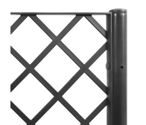 Võrega Taimekast, Must, 120X40X142 cm Pp