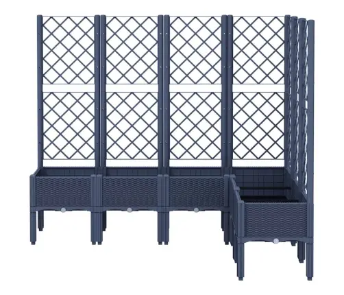 Võrega Taimekast, Sinine Hall, 160 X 120 X 142 cm Pp