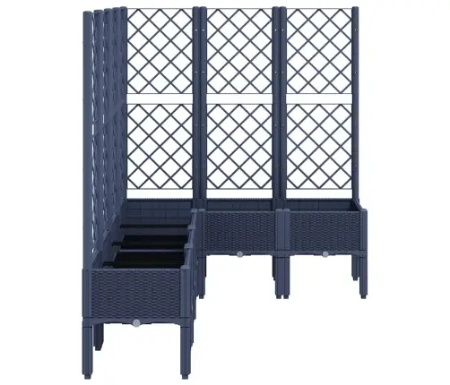 Võrega Taimekast, Sinine Hall, 160 X 120 X 142 cm Pp