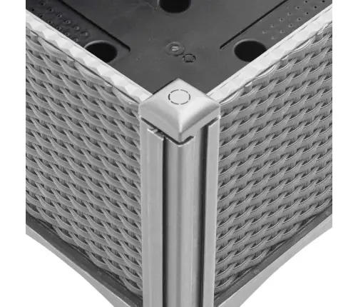 Võrega Taimekast, Helehall, 160 X 120 X 142 cm Pp