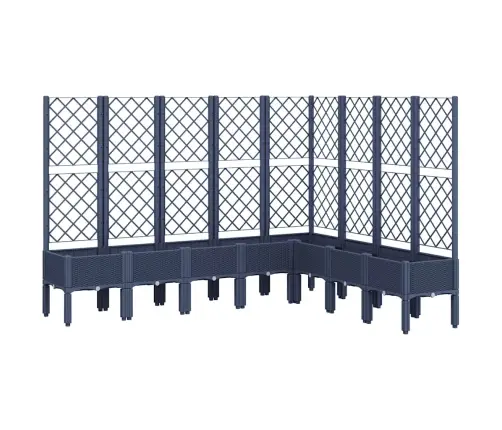 Võrega Taimekast, Sinine Hall, 200 X 160 X 142 cm Pp