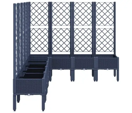 Võrega Taimekast, Sinine Hall, 200 X 160 X 142 cm Pp