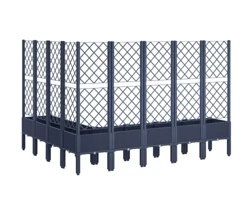 Võrega Taimekast, Sinine Hall, 200 X 160 X 142 cm Pp