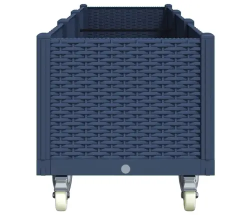 Sodo Lovelis Su Ratukais, Melsvai Pilkos Spalvos, 240X50X54cm Pp