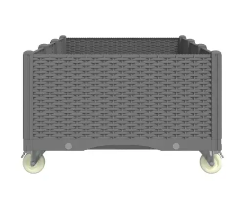 Ratastega Taimekast, Helehall, 150 X 80 X 54 cm Pp