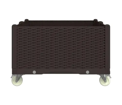 Sodo Lovelis Su Ratukais, Rudos Spalvos, 100X80X54cm Pp