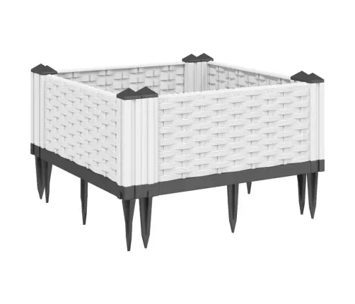 Vaiadega Taimekast, Valge, 42,5X42,5X28,5 cm Pp