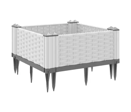 Vaiadega Taimekast, Valge, 42,5X42,5X28,5 cm Pp