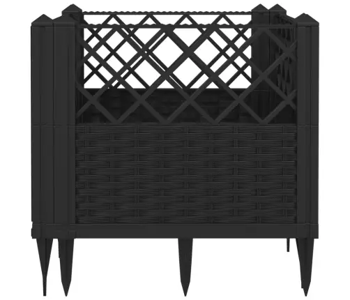 Vaiadega Taimekast, Must, 43,5 X 43,5 X 43,5 cm Pp