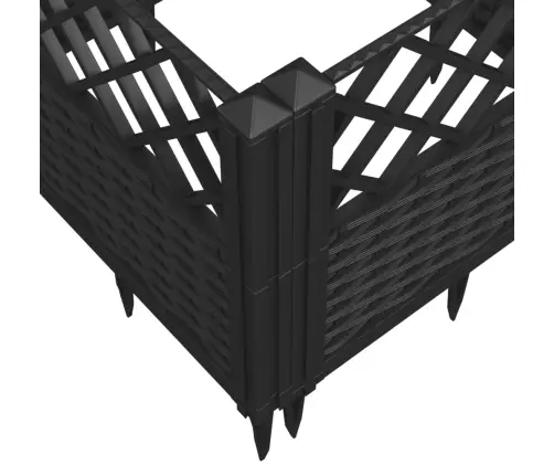 Vaiadega Taimekast, Must, 43,5 X 43,5 X 43,5 cm Pp