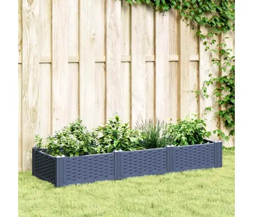 Vaiadega Taimekast, Sinine Hall, 125X40X28,5 cm Pp