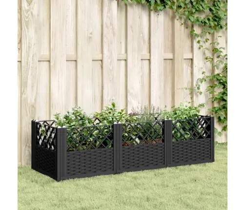 Vaiadega Taimekast, Must, 123,5 X 43,5 X 43,5 cm Pp