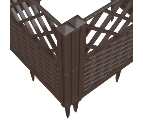 Vaiadega Taimekast, Pruun, 363,5 X 43,5 X 43,5 cm Pp