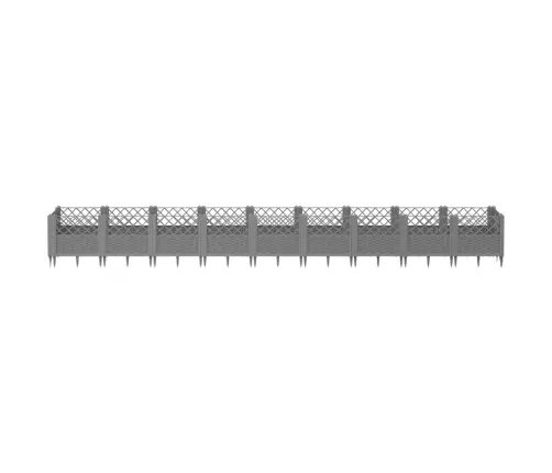 Vaiadega Taimekast, Helehall, 363,5 X 43,5 X 43,5 cm Pp