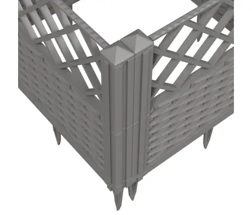 Vaiadega Taimekast, Helehall, 363,5 X 43,5 X 43,5 cm Pp